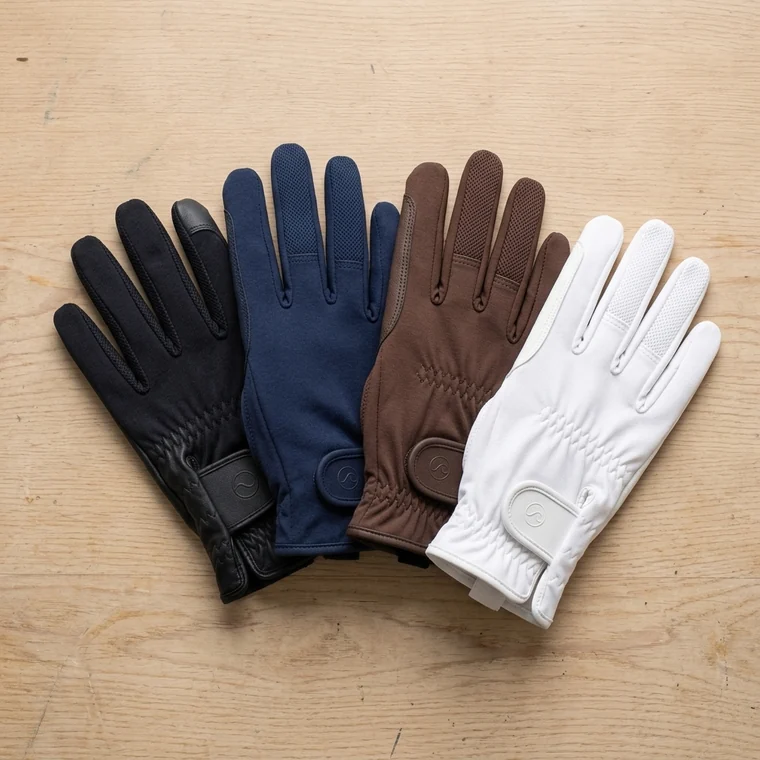 Guantes en los cuatro colores