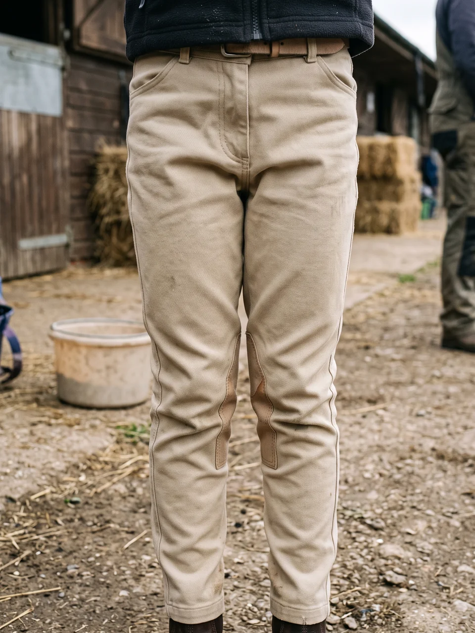 Pantalón de montar largo hasta el tobillo